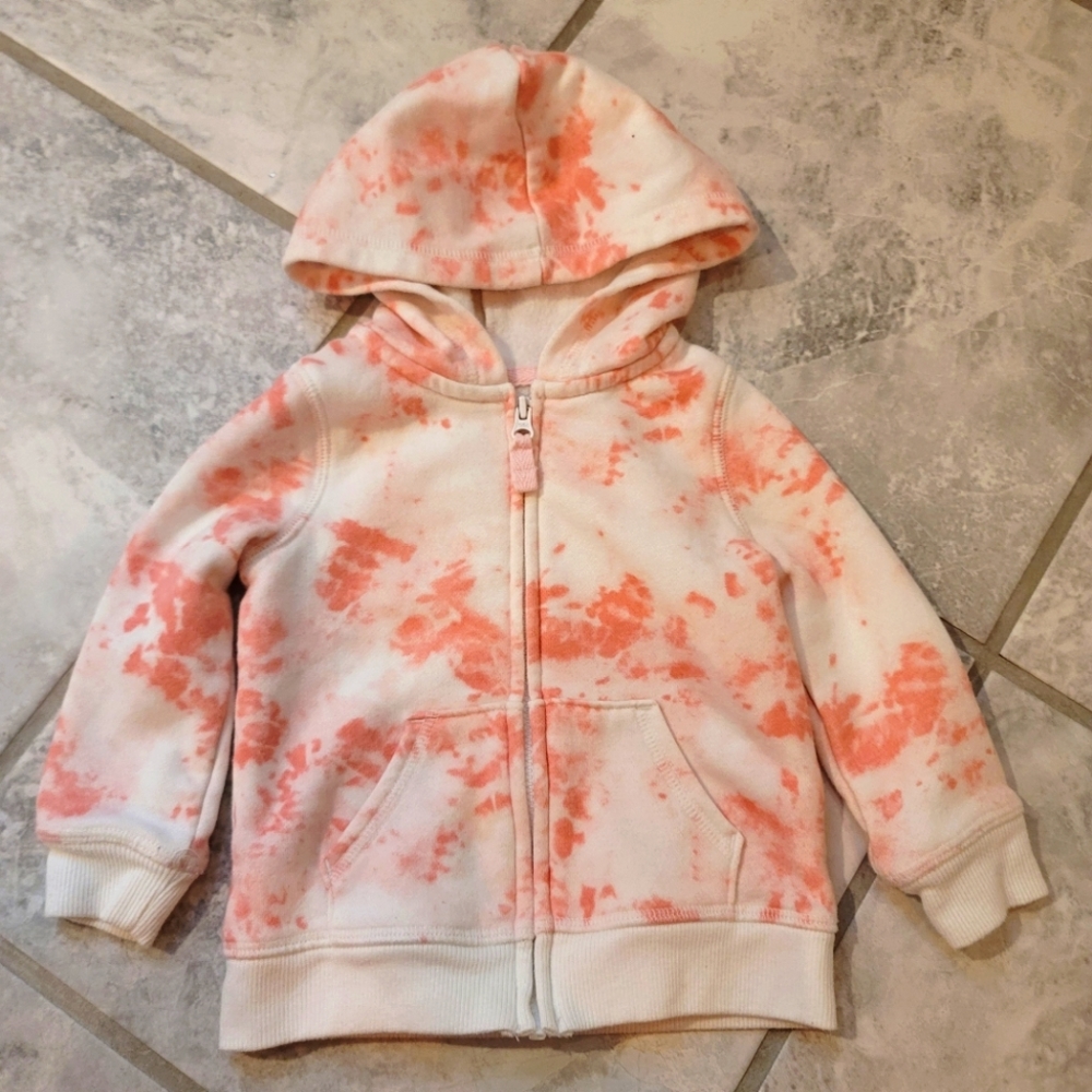 Baby Girl Tie Dye Sweater